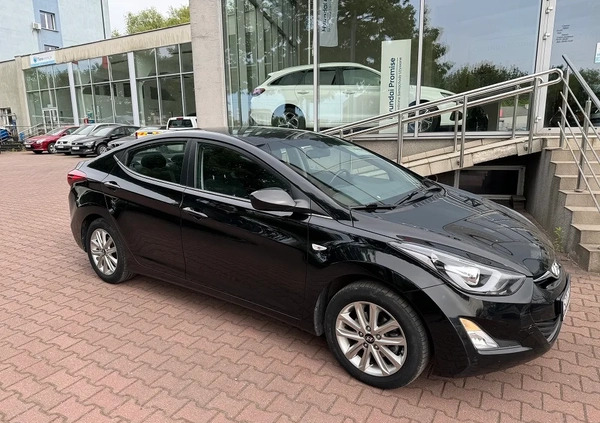 Hyundai Elantra cena 36500 przebieg: 173500, rok produkcji 2014 z Brzostek małe 154